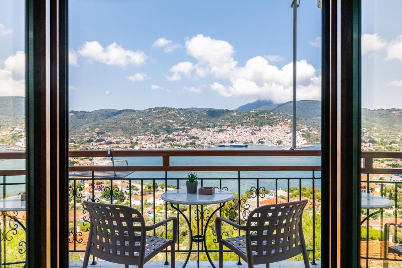 Aegeon Hotel Skopelos stad Exteriör bild