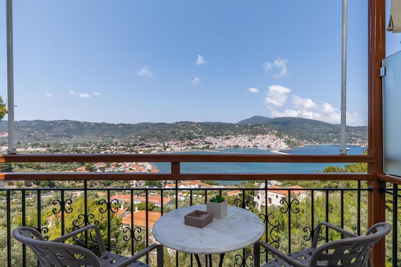 Aegeon Hotel Skopelos stad Exteriör bild